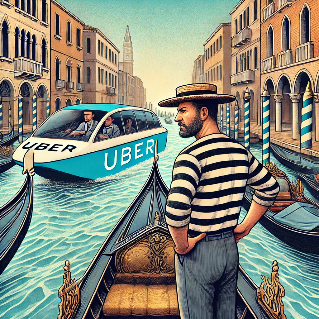 Venise renforce la protection des gondoliers face à la montée des Uber Boats